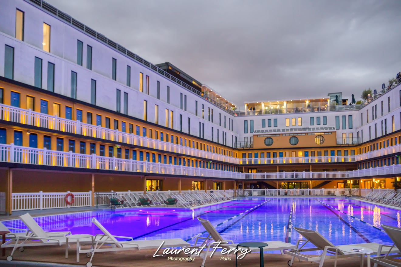 PARIS HOTEL PISCINE MOLITOR ROOFTOP LAURENT FERRY PHOTOGRAPHY PARIS PHOTOGRAPHE SOIREES