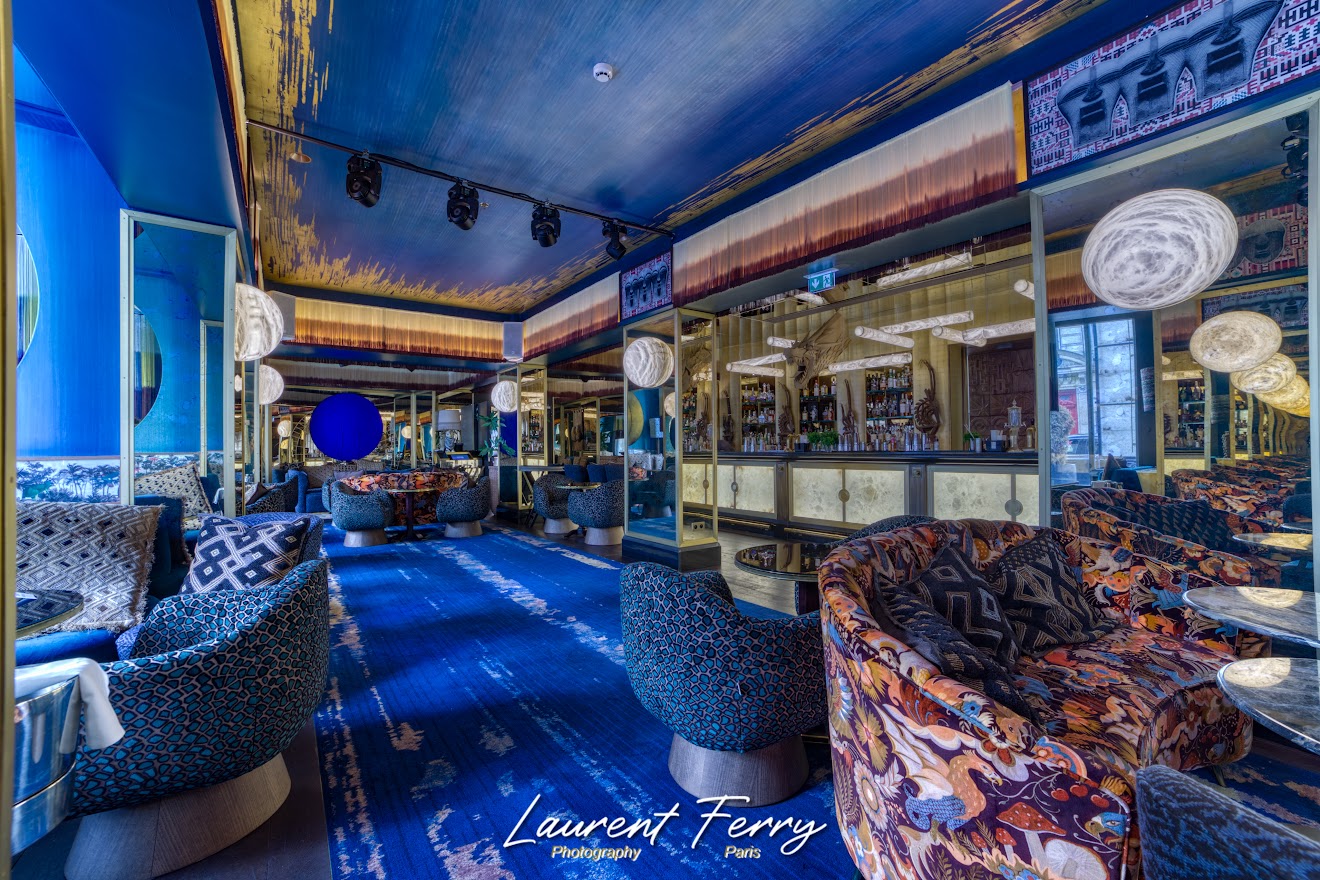 PARIS HOTEL LE COLLECTIONNEUR BAR RESTAURANT SALVAJE LAURENT FERRY PHOTOGRAPHY PARIS PHOTOGRAPHE HOTELIER
